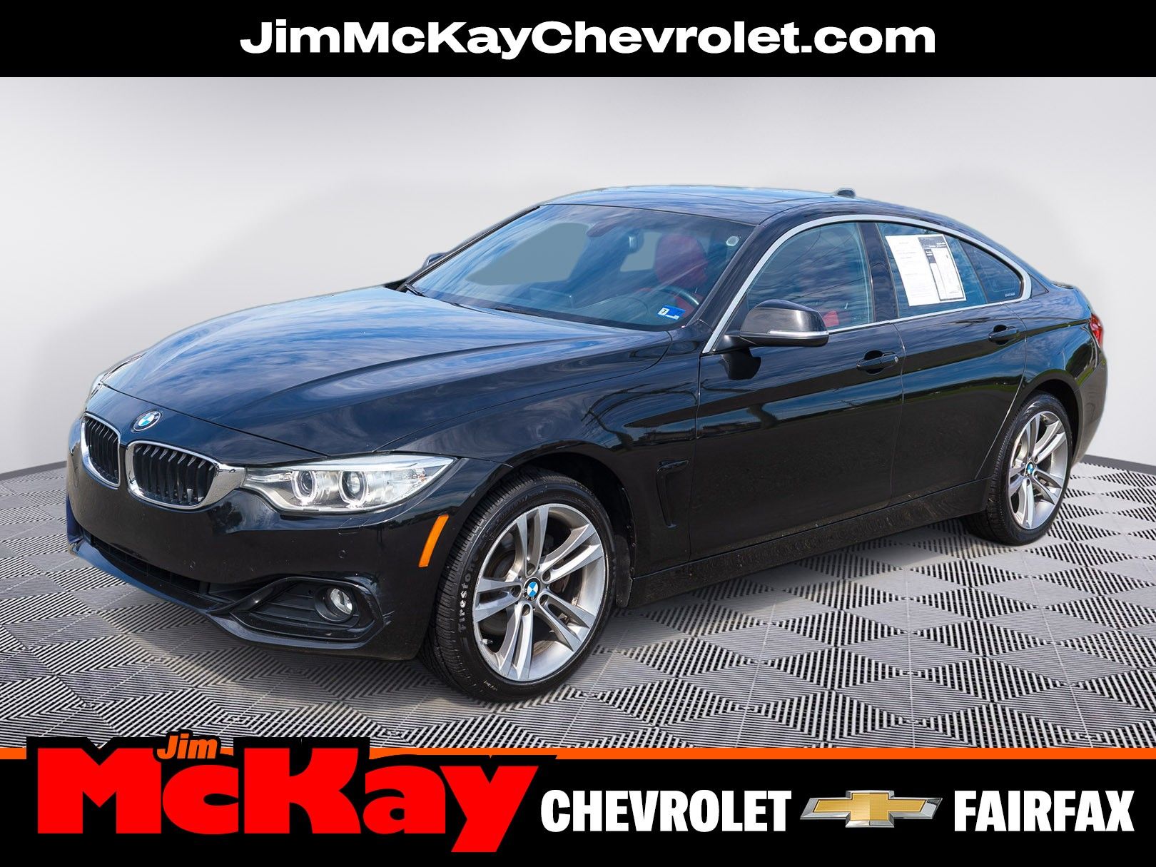 Jet Black 2017 BMW 4 Series Sedan All-Wheel Drive 8-Speed Automatic