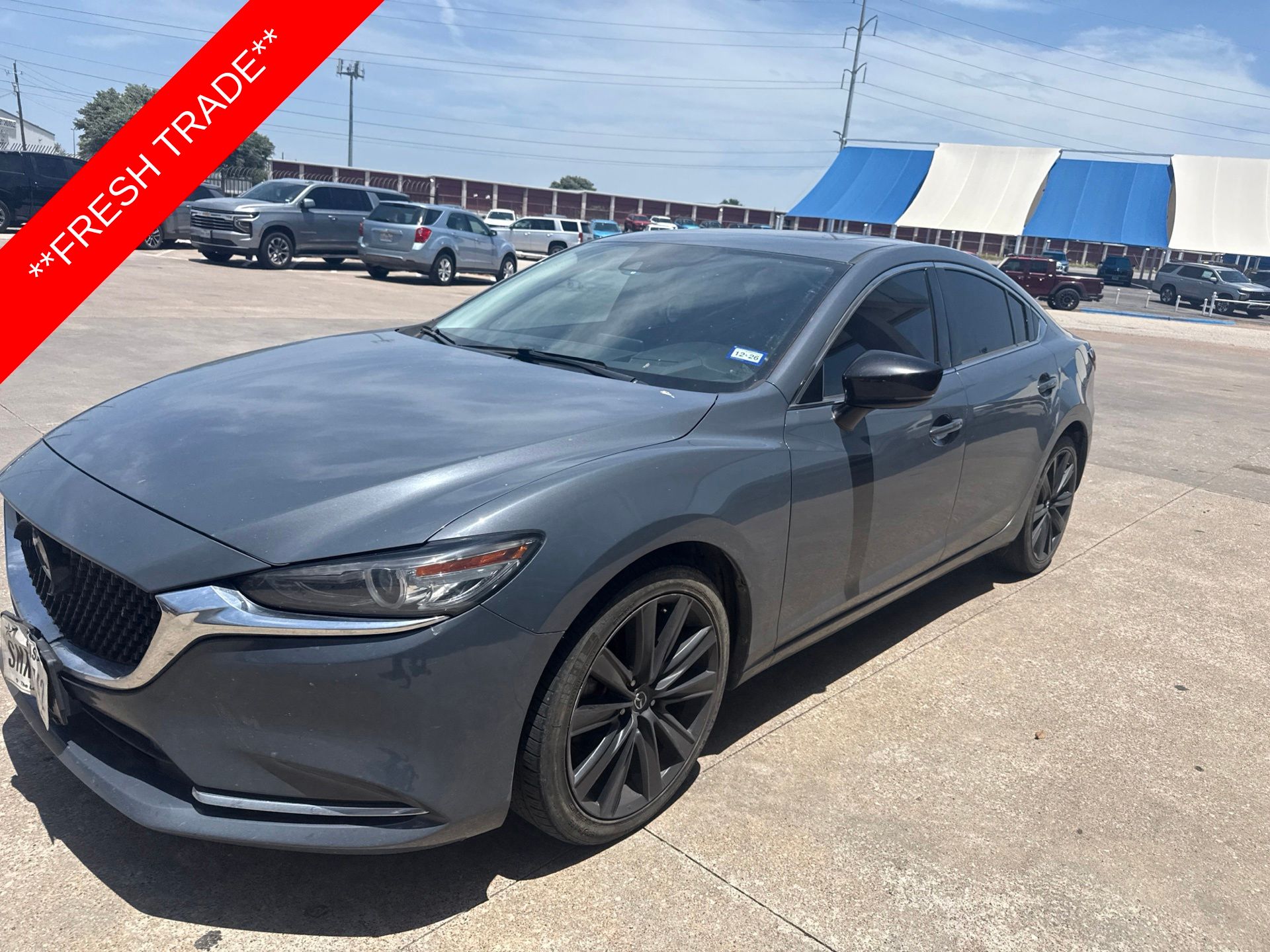 Polymetal Gray 2021 Mazda MAZDA6 Sedan Front-Wheel Drive 6-Speed Automatic