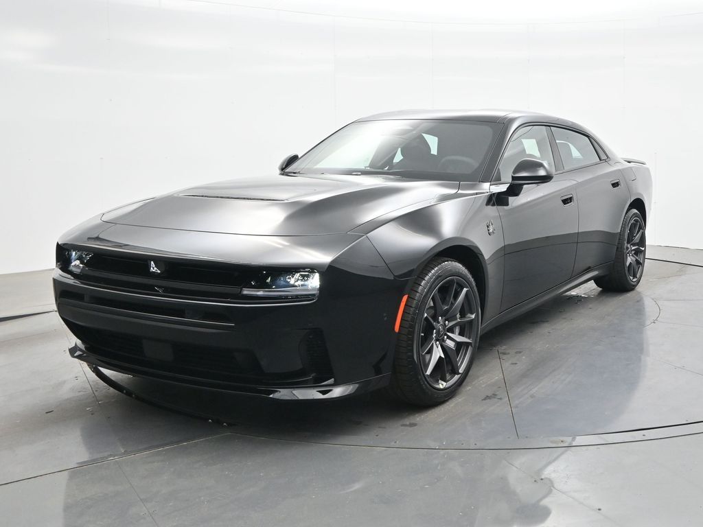 Diamond Black Crystal Pearlcoat 2026 Dodge Charger Sedan All-Wheel Drive 8-Speed Automatic