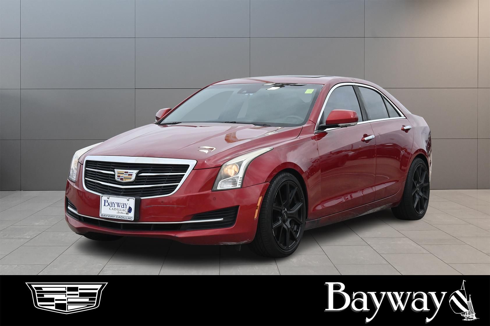 2017 Cadillac ATS 2.0L Turbo Luxury Red at Parkway Family Mazda