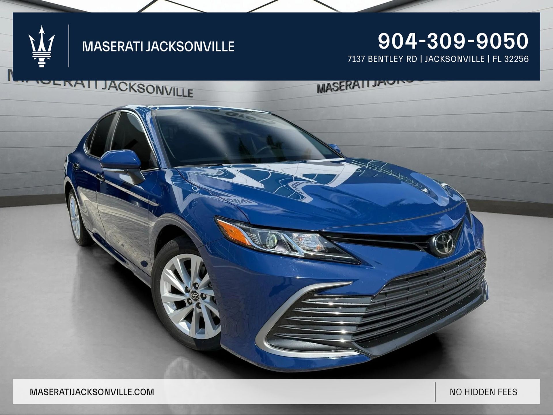 Reservoir Blue 2024 Toyota Camry LE FWD Sedan Front-Wheel Drive 8-Speed Automatic