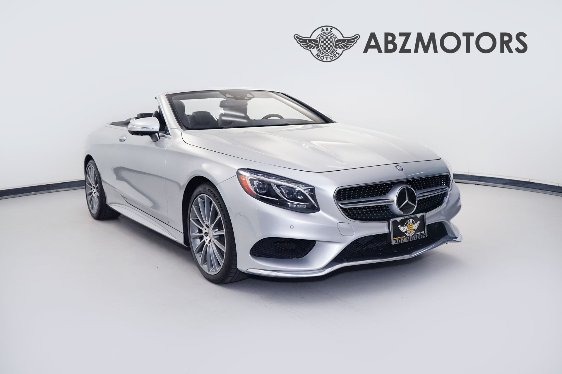 Silver 2017 Mercedes-Benz S-Class Convertible Rear-Wheel Drive Automatic
