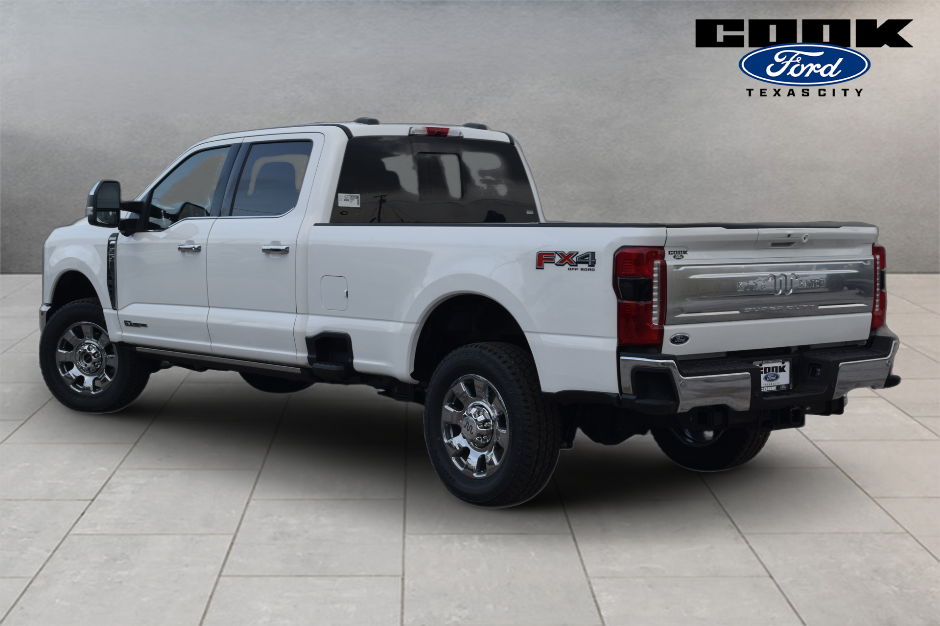2026 Ford F-250SD King Ranch White at DeMontrond Gulf Freeway