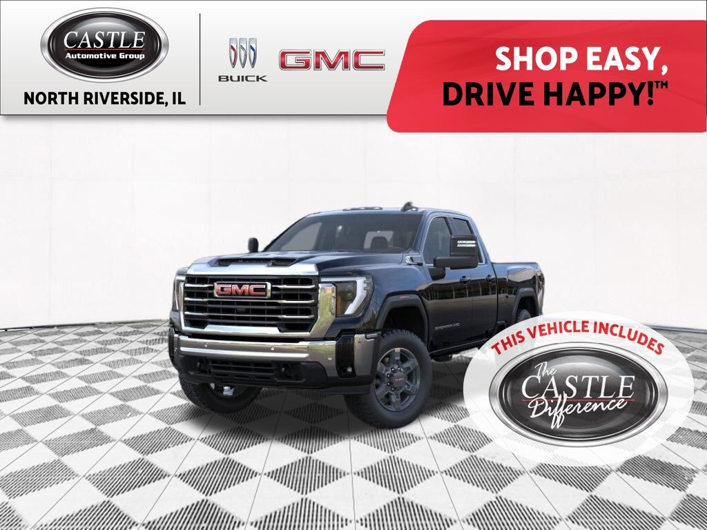 Onyx Black 2026 GMC Sierra 2500HD Pickup Truck Four-Wheel Drive Automatic
