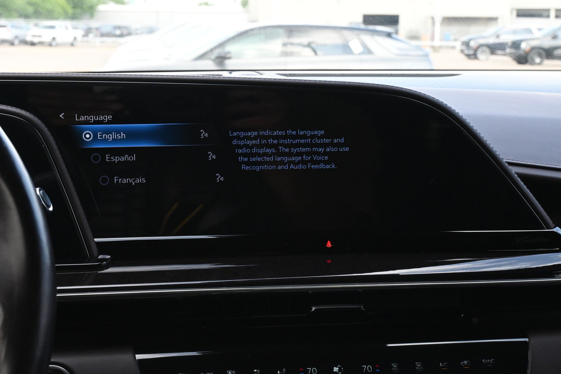 2022 Cadillac Escalade ESV Sport Platinum White at DeMontrond Automotive Group
