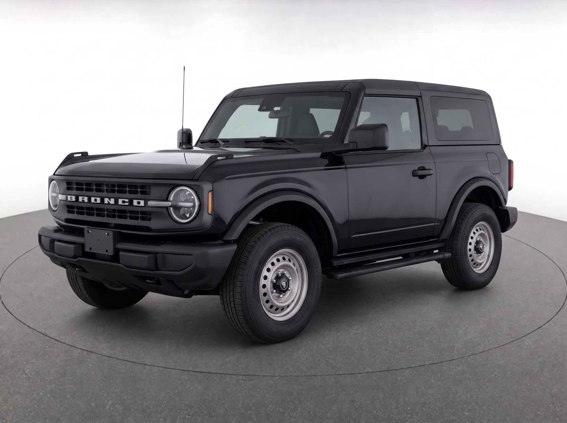 Shadow Black 2025 Ford Bronco SUV / Crossover Four-Wheel Drive Automatic
