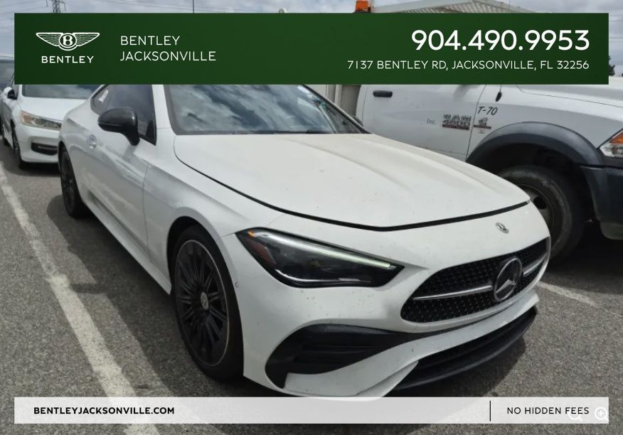 Polar White 2024 Mercedes-Benz CLE Coupe All-Wheel Drive 9-Speed Automatic