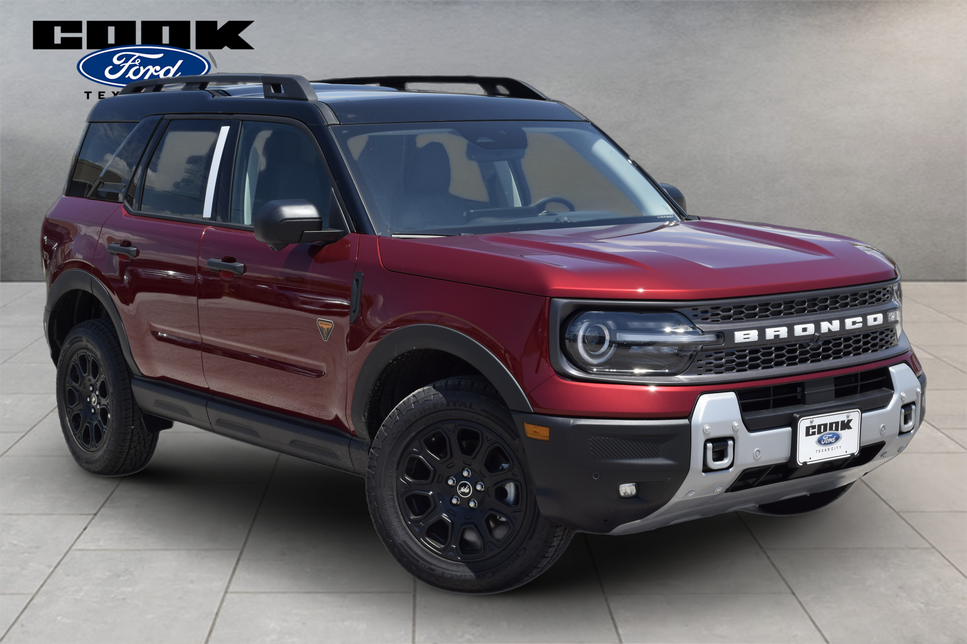 2026 Ford Bronco Sport Badlands Red at Classic Elite Chevrolet Sugar Land