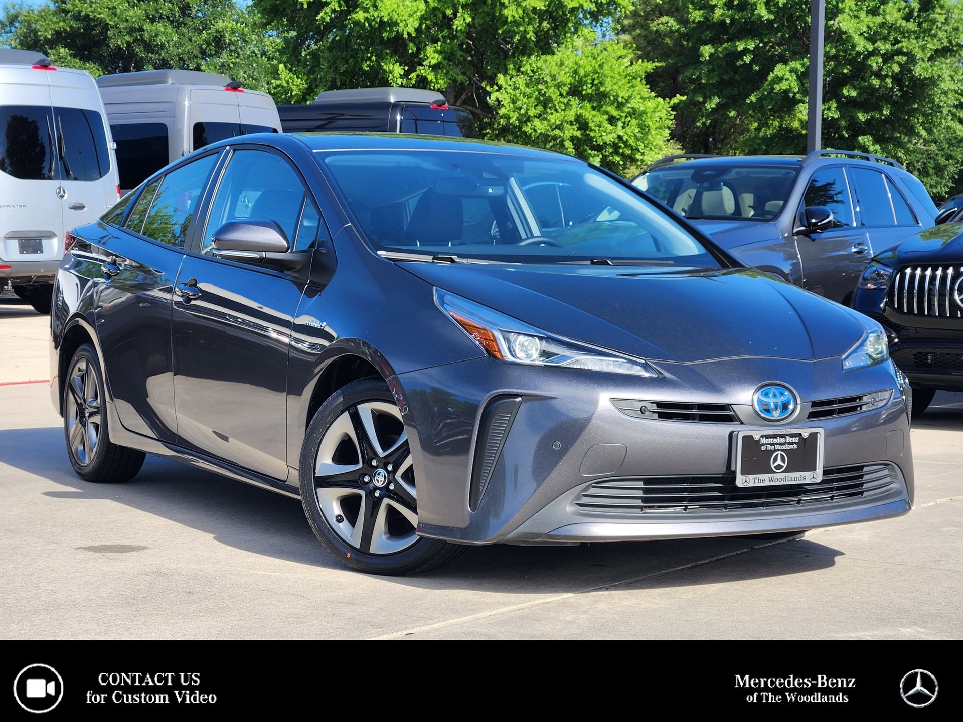 Magnetic Gray Metallic 2021 Toyota Prius XLE FWD Hatchback Front-Wheel Drive Continuously Variable Transmission