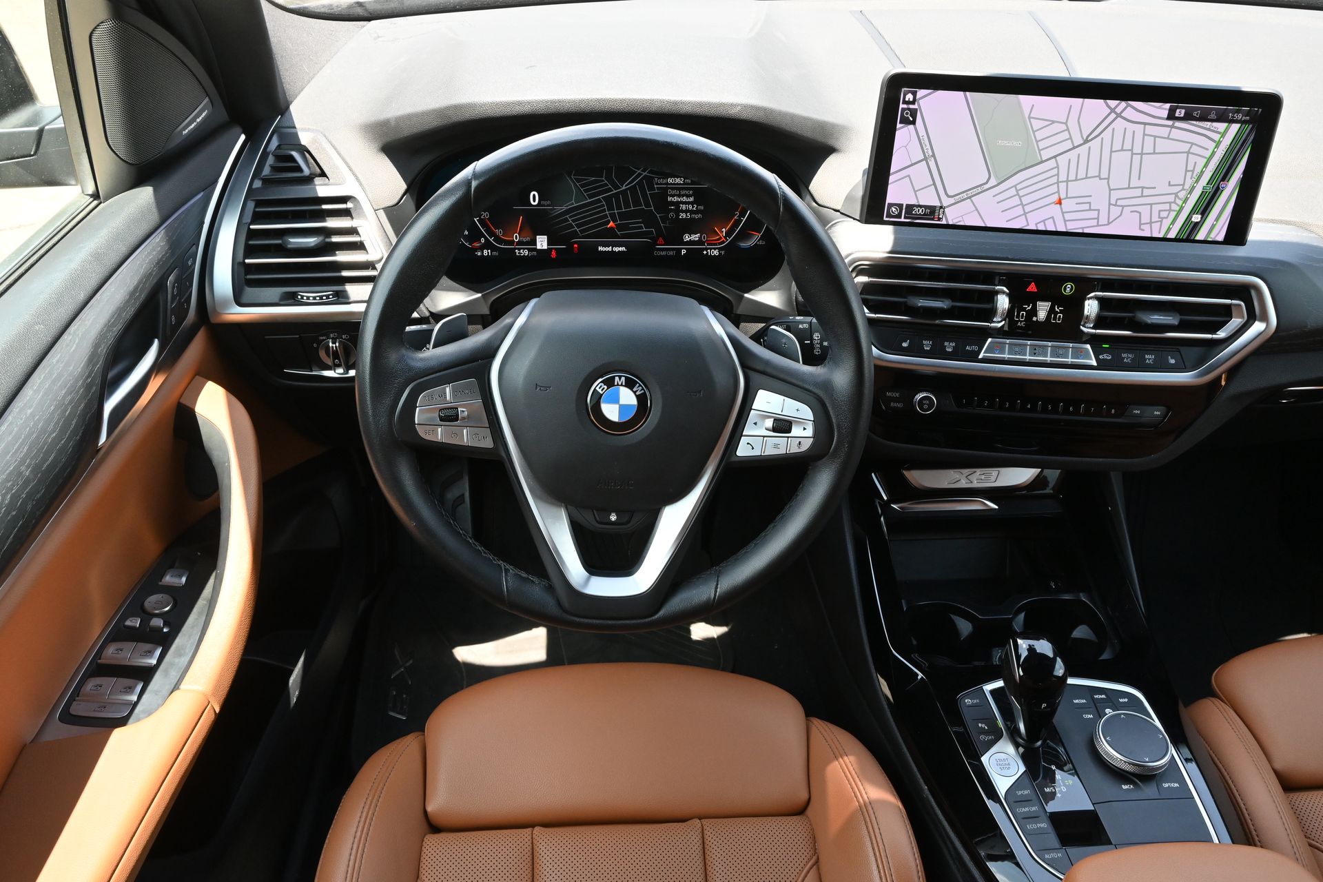2023 BMW X3 sDrive30i Blue at Bravo Nissan