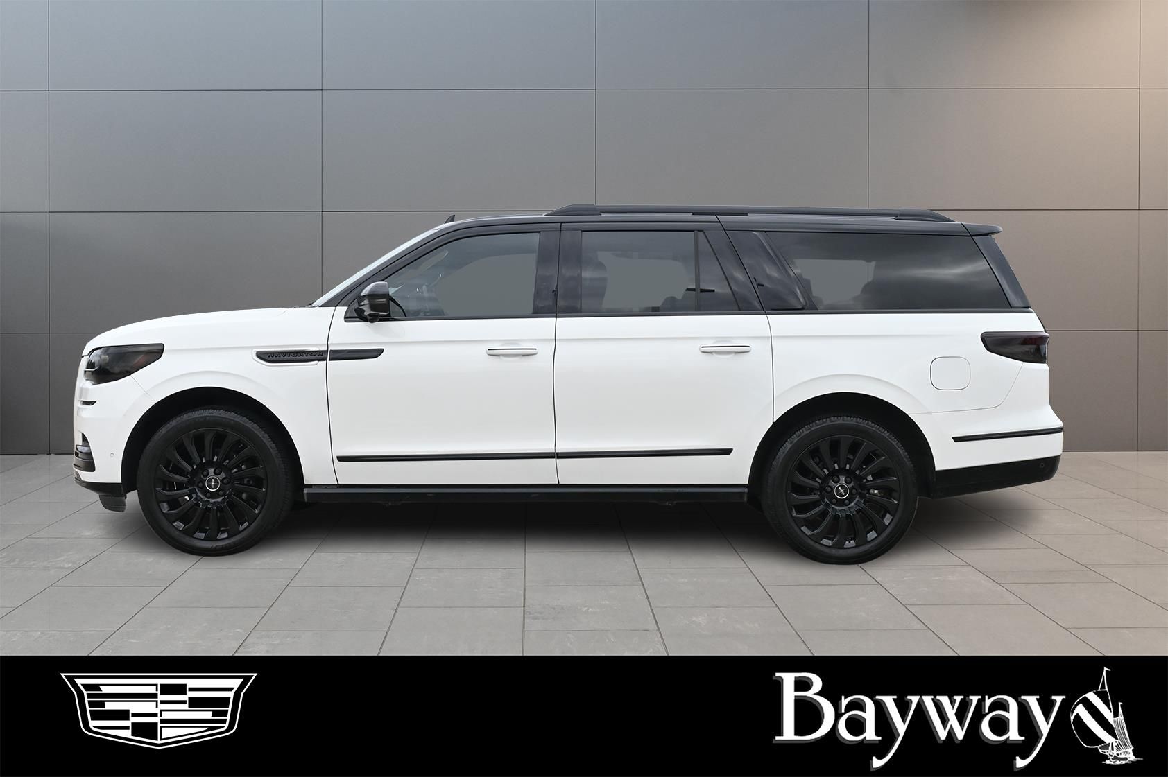 2022 Lincoln Navigator L Black Label White at Classic Chevrolet Galveston