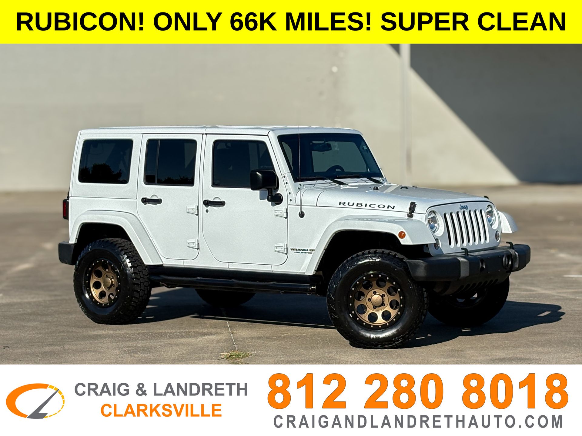 Bright White Clearcoat 2016 Jeep Wrangler SUV / Crossover Four-Wheel Drive 5-Speed Automatic