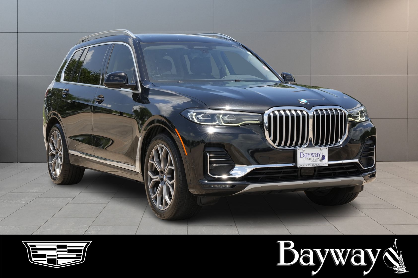 2022 BMW X7 xDrive40i Black at Bayway Cadillac of The Woodlands