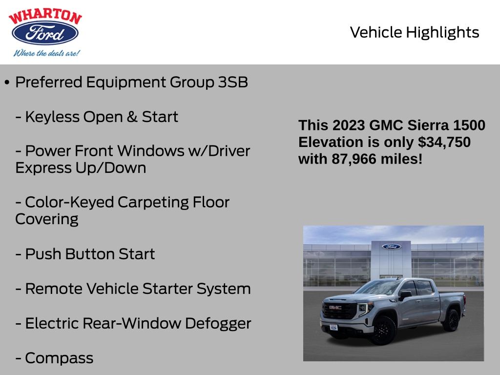 2023 GMC Sierra 1500 Elevation - 10