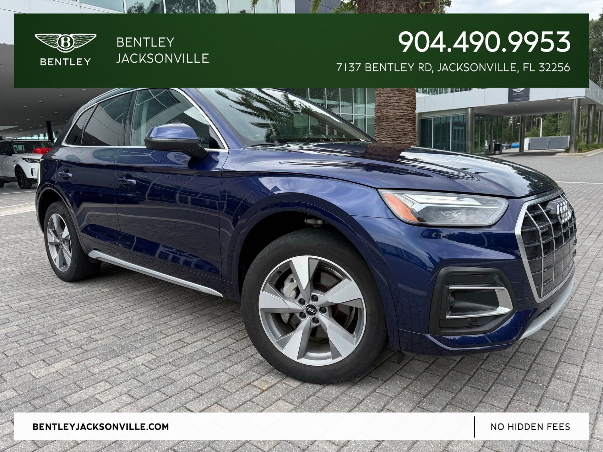 Blue Metallic 2023 Audi Q5 SUV / Crossover All-Wheel Drive 7-Speed Automatic