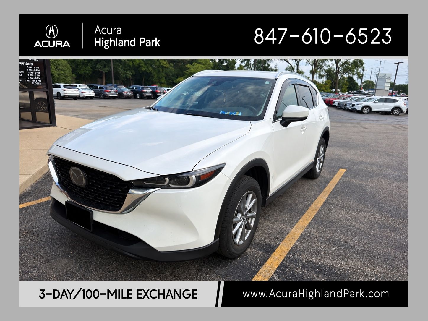 Snowflake White Pearl Mica 2022 Mazda CX-5 SUV / Crossover All-Wheel Drive 6-Speed Automatic