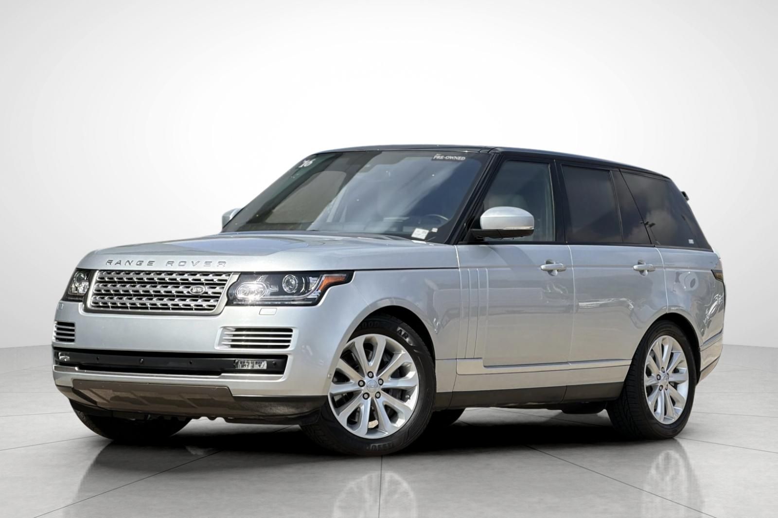 Indus Silver 2016 Land Rover Range Rover V6 HSE 4WD SUV / Crossover All-Wheel Drive 8-Speed Automatic