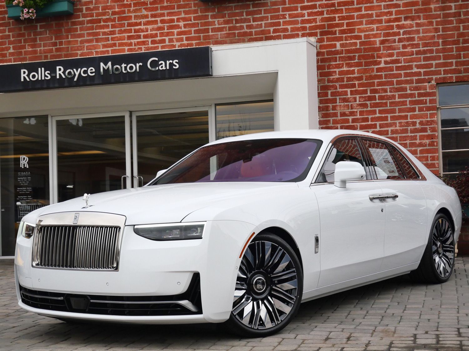 Arctic White 2027 Rolls-Royce Ghost Sedan All-Wheel Drive 8-Speed Automatic