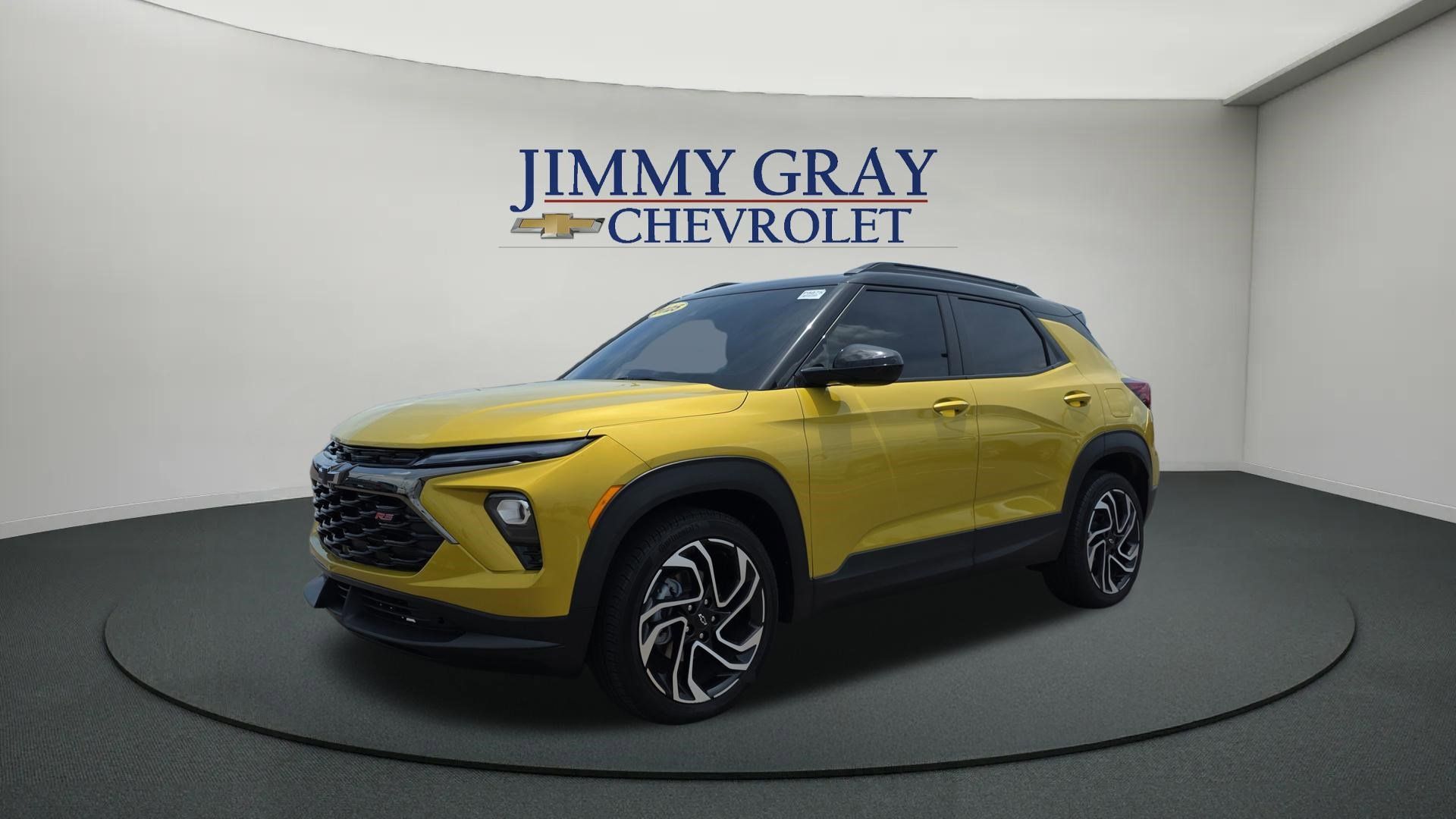 Nitro Yellow Metallic 2025 Chevrolet Trailblazer RS FWD SUV / Crossover Front-Wheel Drive Continuously Variable Transmission