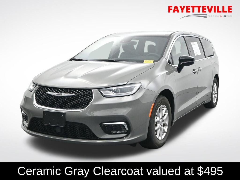 Ceramic Gray Clearcoat 2025 Chrysler Pacifica Select FWD Minivan Front-Wheel Drive 9-Speed Automatic