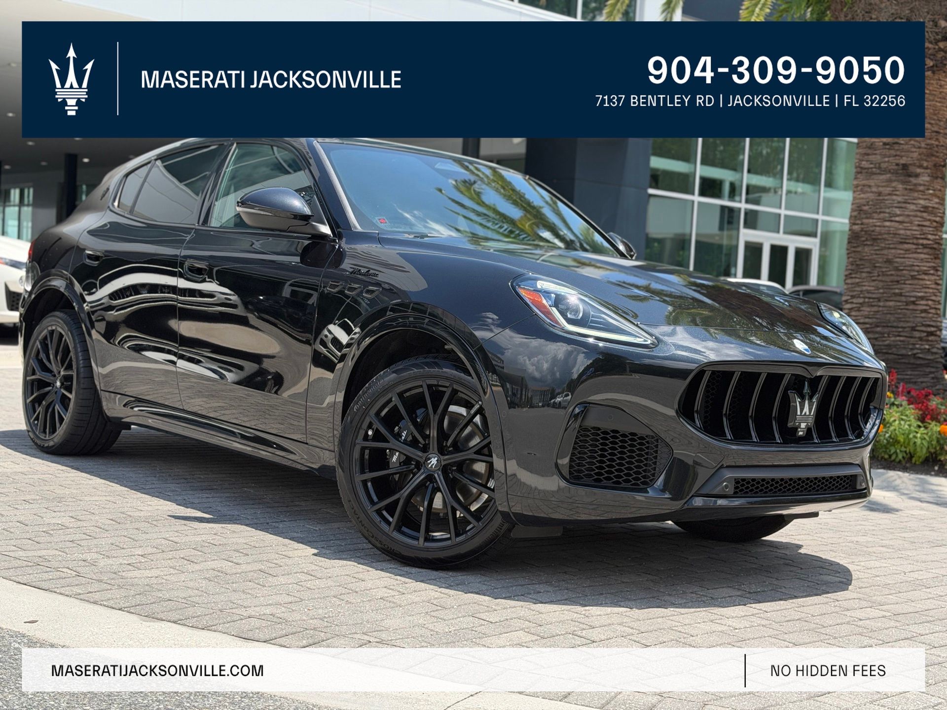 Nero Tempesta Metallic 2025 Maserati Grecale SUV / Crossover All-Wheel Drive 8-Speed Automatic