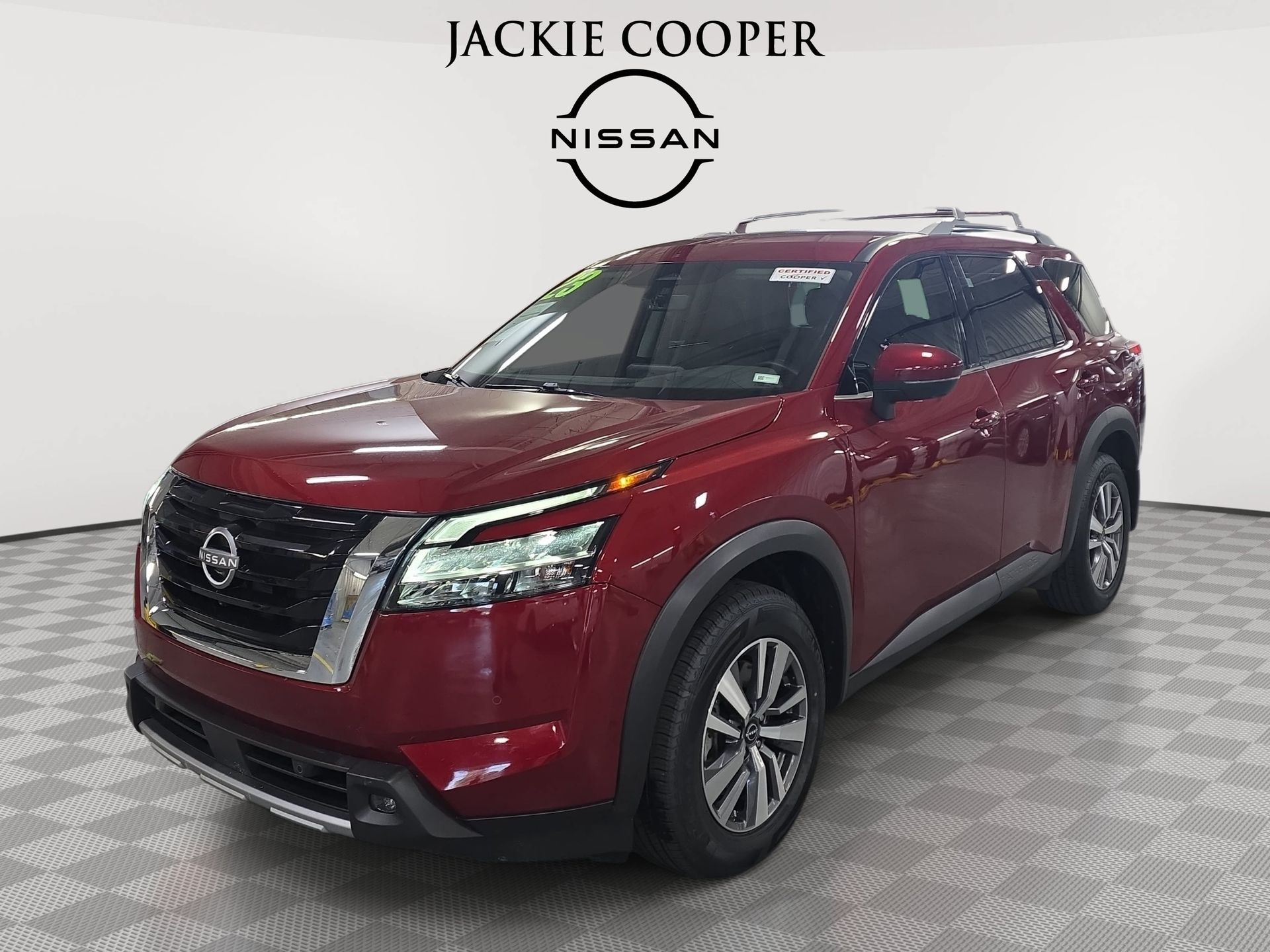 Red (Scarlet Ember Tintcoat) 2023 Nissan Pathfinder SUV / Crossover All-Wheel Drive 9-Speed Automatic