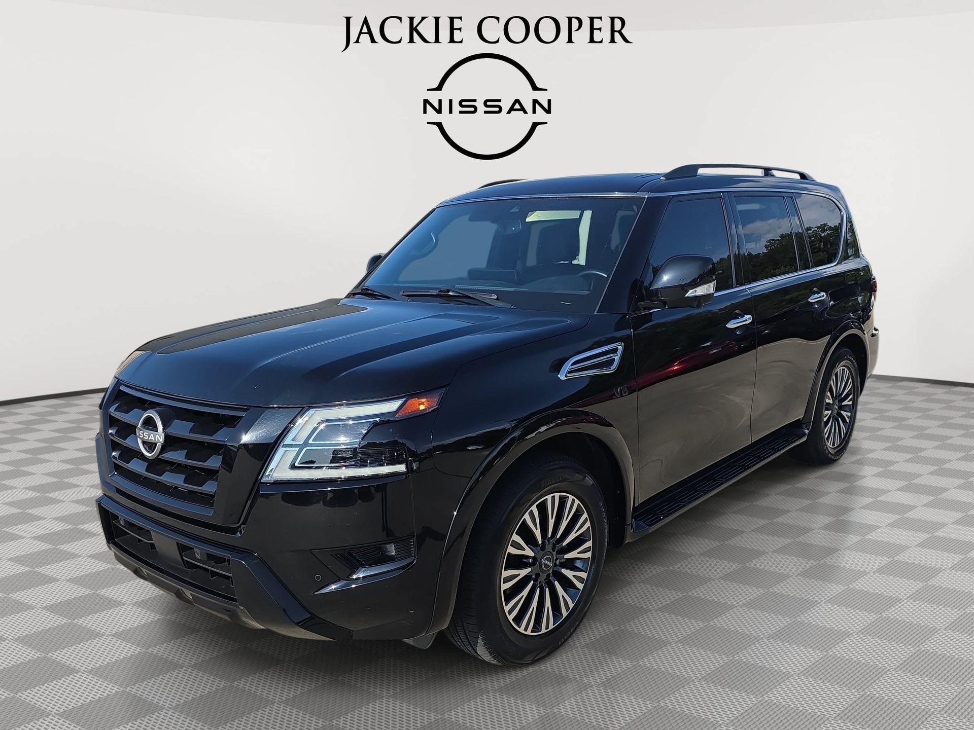 Super Black 2022 Nissan Armada SUV / Crossover Four-Wheel Drive 7-Speed Automatic