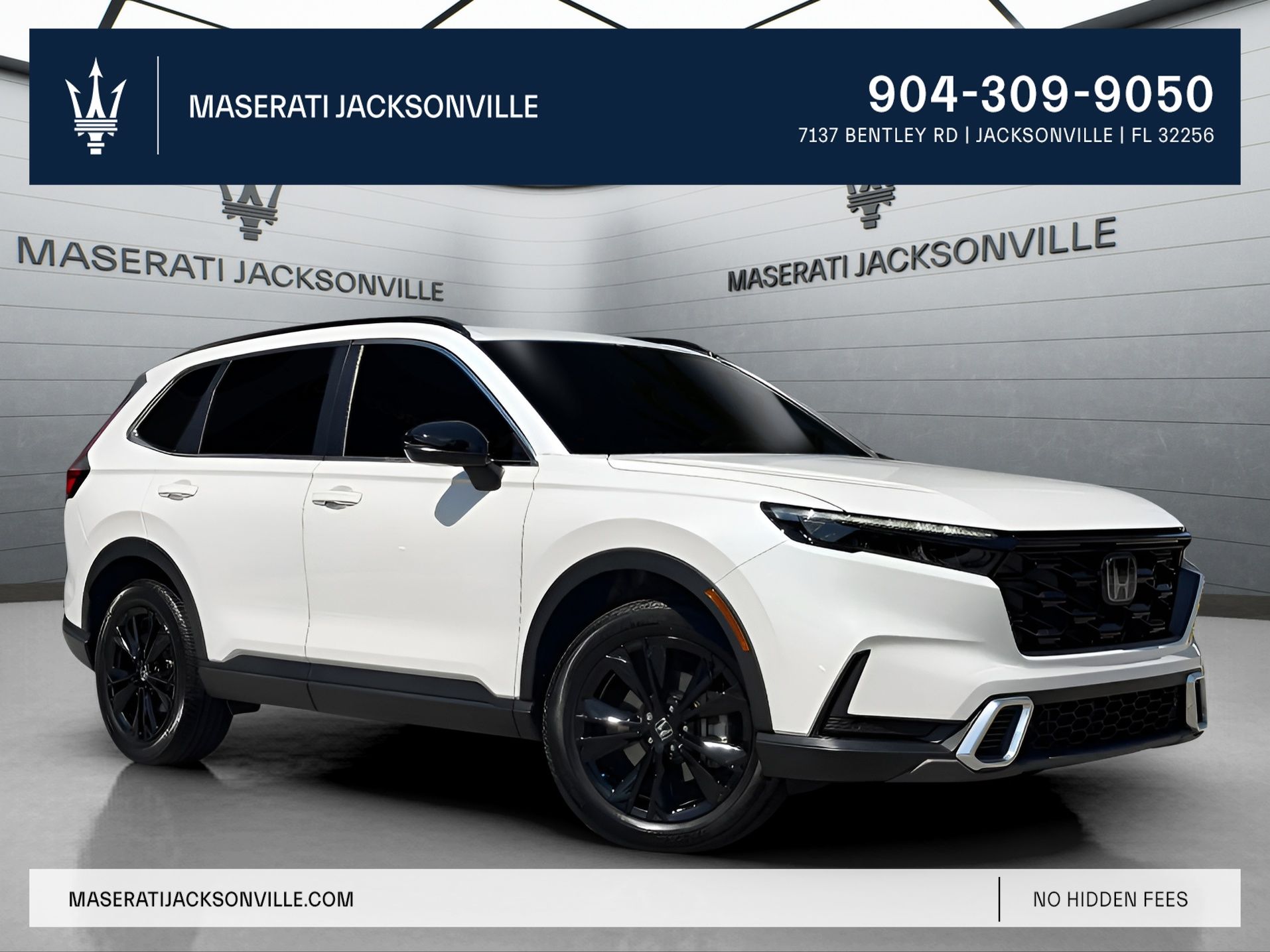 White 2023 Honda CR-V Hybrid SUV / Crossover All-Wheel Drive Continuously Variable Transmission