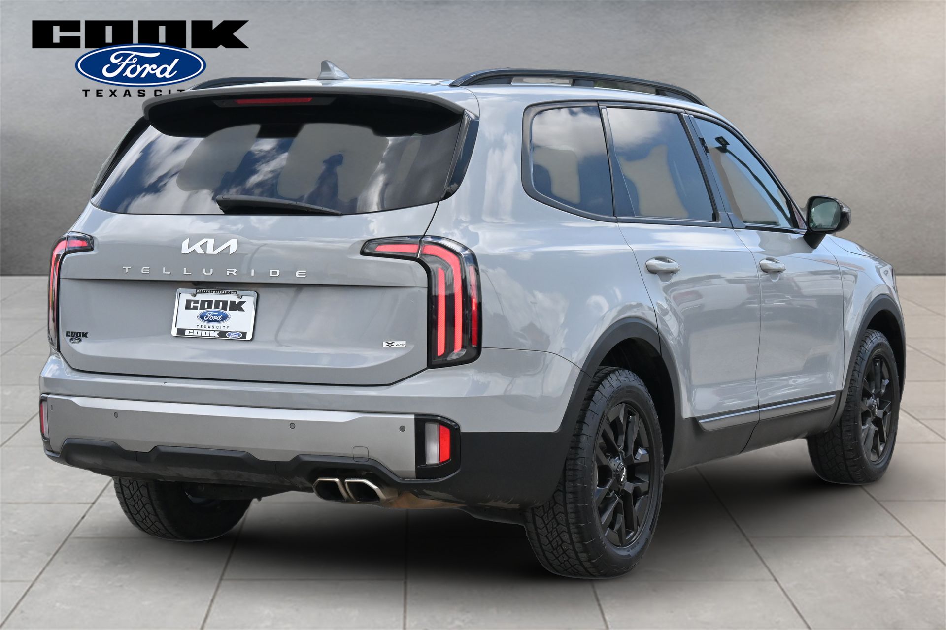 2023 Kia Telluride SX-Prestige X-Pro Gray at Shottenkirk Kia Fort Bend