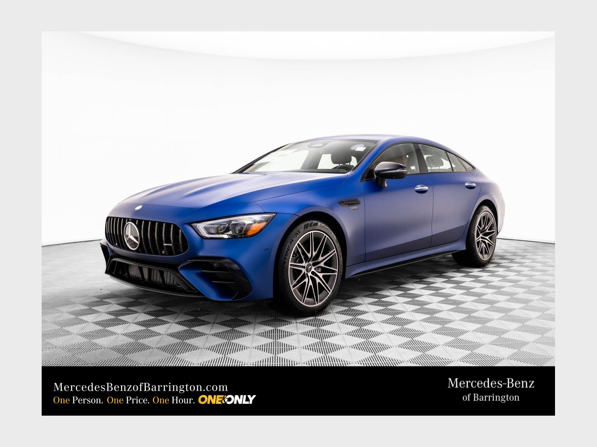 MANUFAKTUR Starling Blue Magno 2026 Mercedes-Benz AMG GT Coupe All-Wheel Drive 9-Speed Automatic