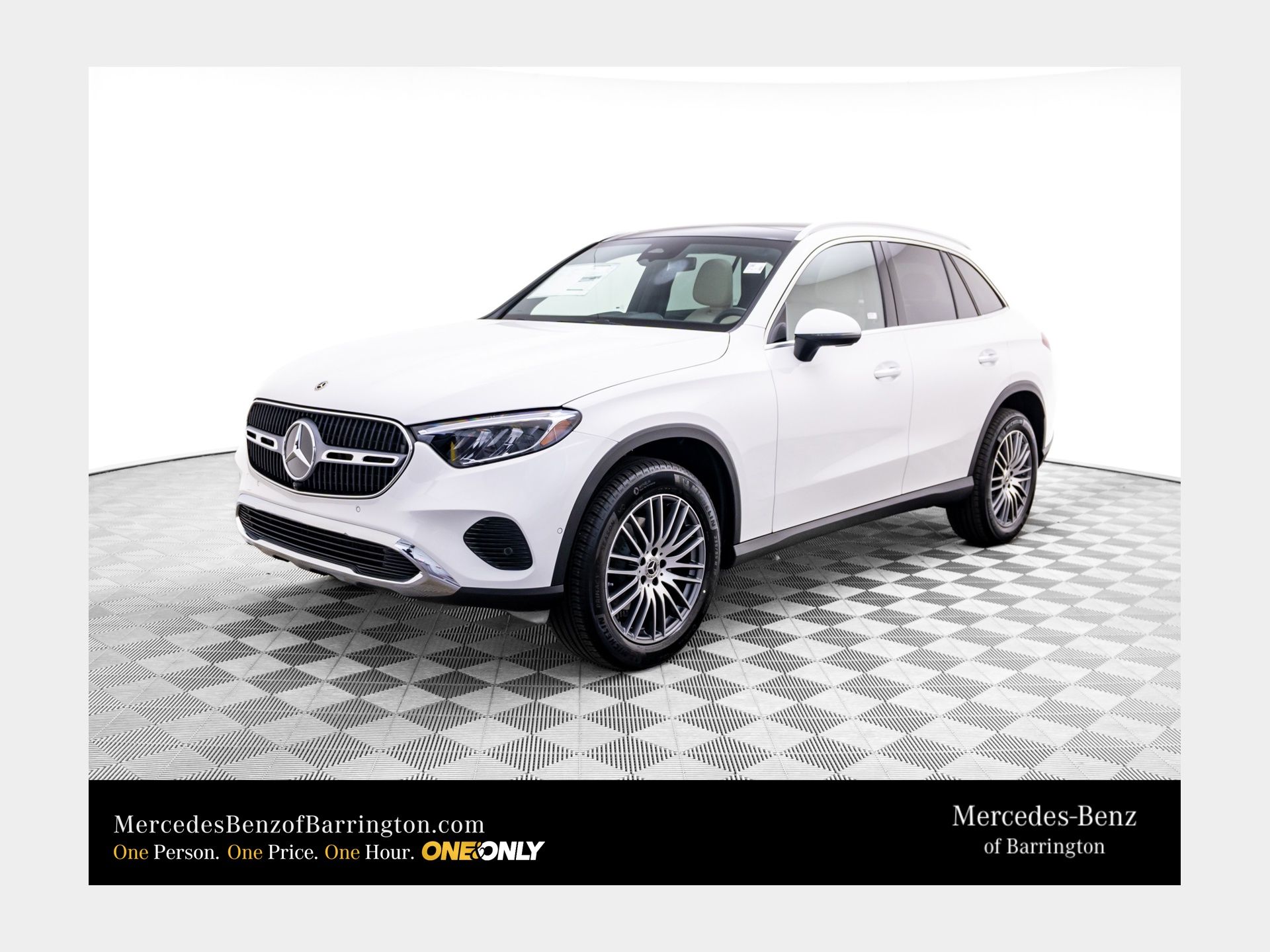 Polar White 2026 Mercedes-Benz GLC SUV / Crossover All-Wheel Drive 9-Speed Automatic