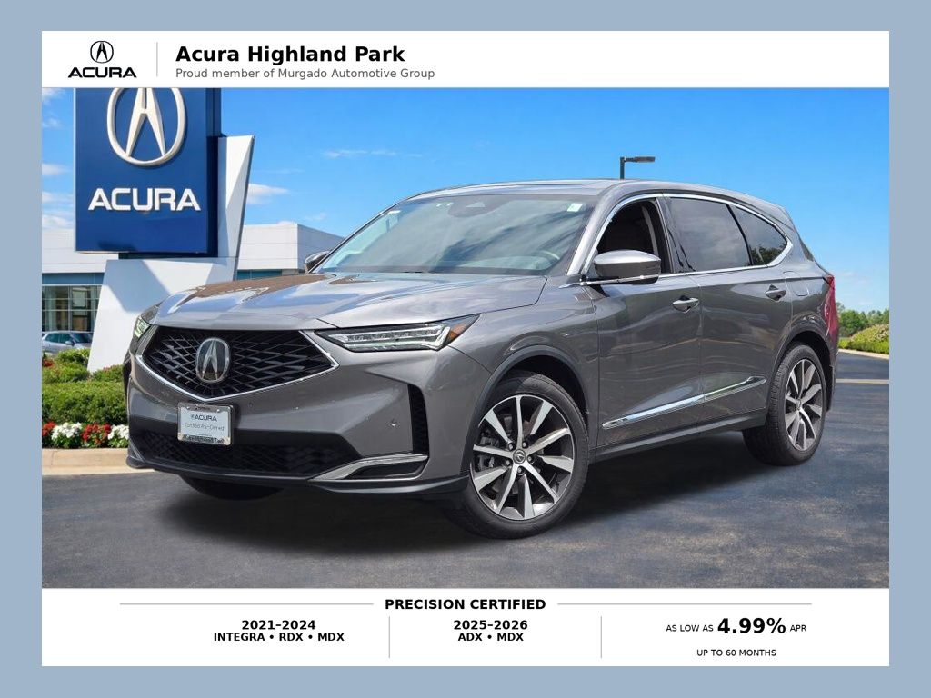 Liquid Carbon Metallic 2026 Acura MDX SUV / Crossover All-Wheel Drive Automatic