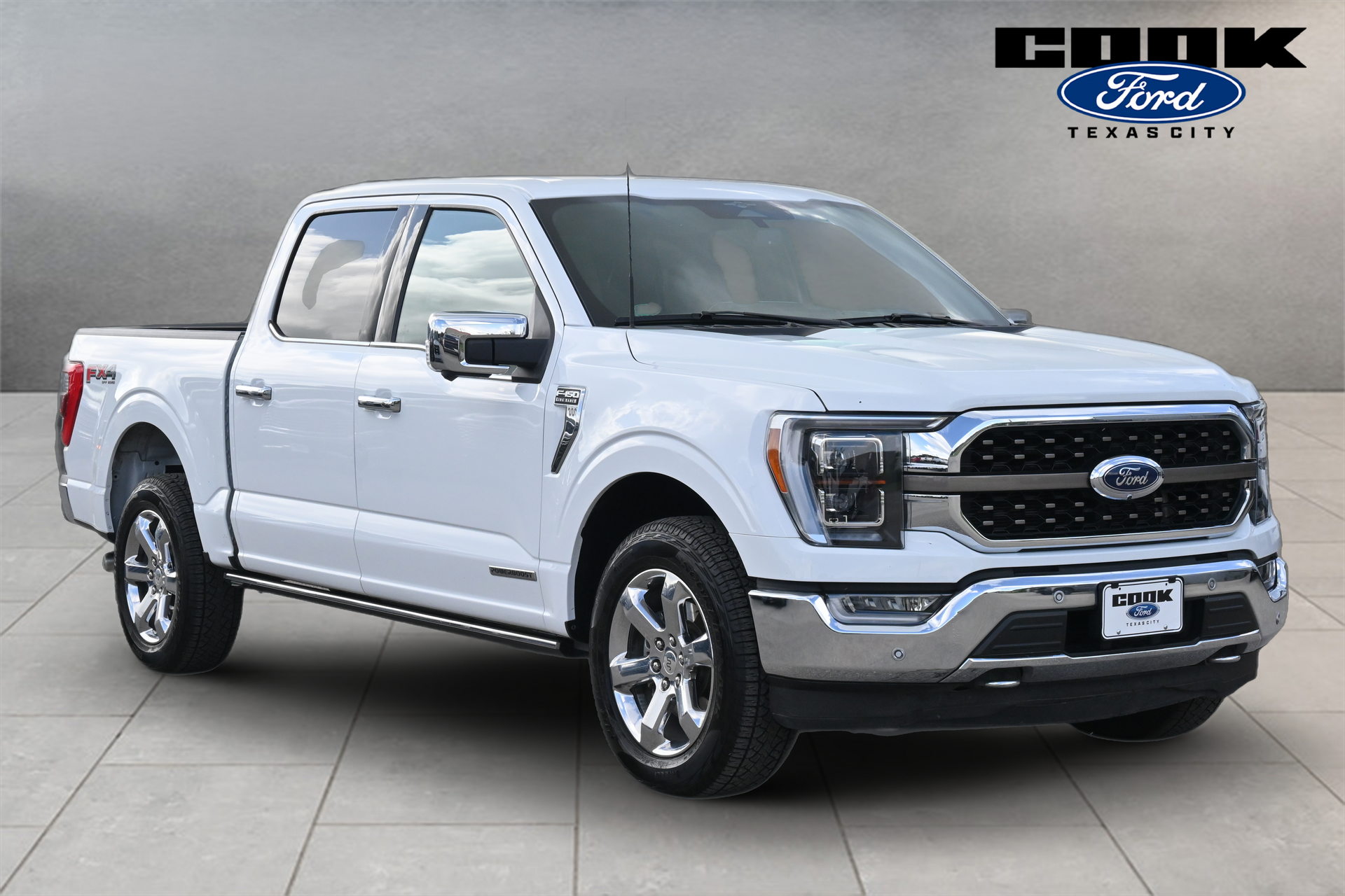 2023 Ford F-150 King Ranch White at Cook Ford