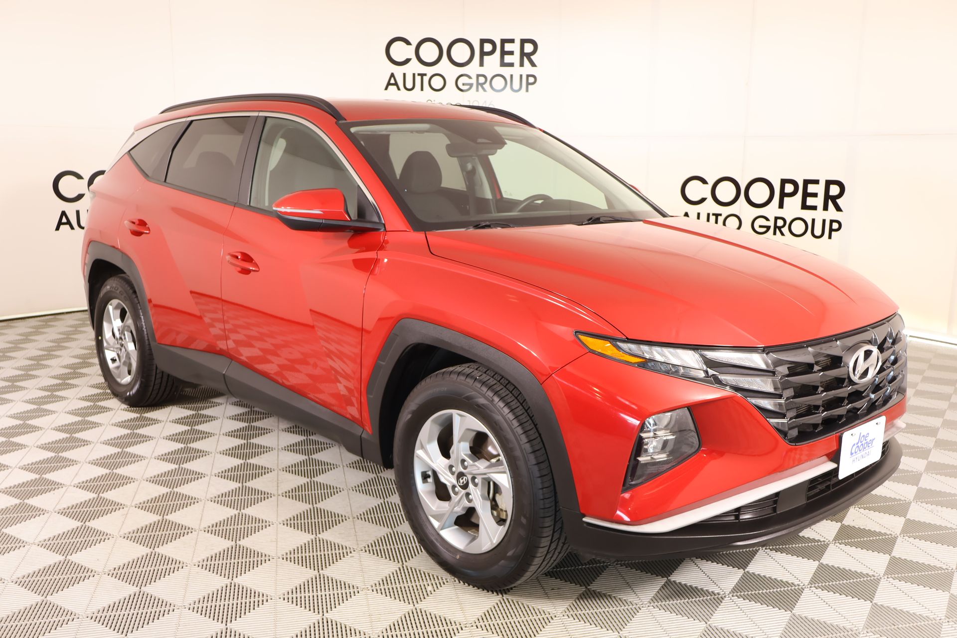 Calypso Red 2023 Hyundai Tucson SUV / Crossover Front-Wheel Drive 8-Speed Automatic