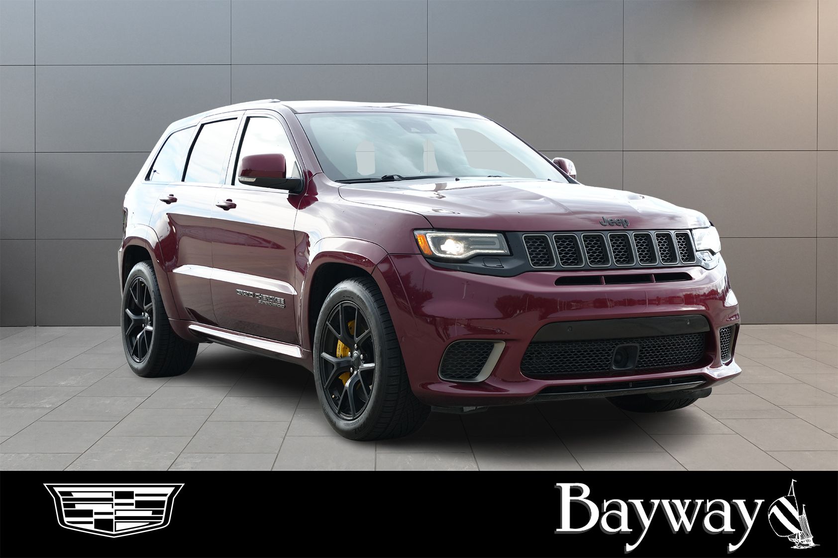 2019 Jeep Grand Cherokee Trackhawk Red at Autostrade