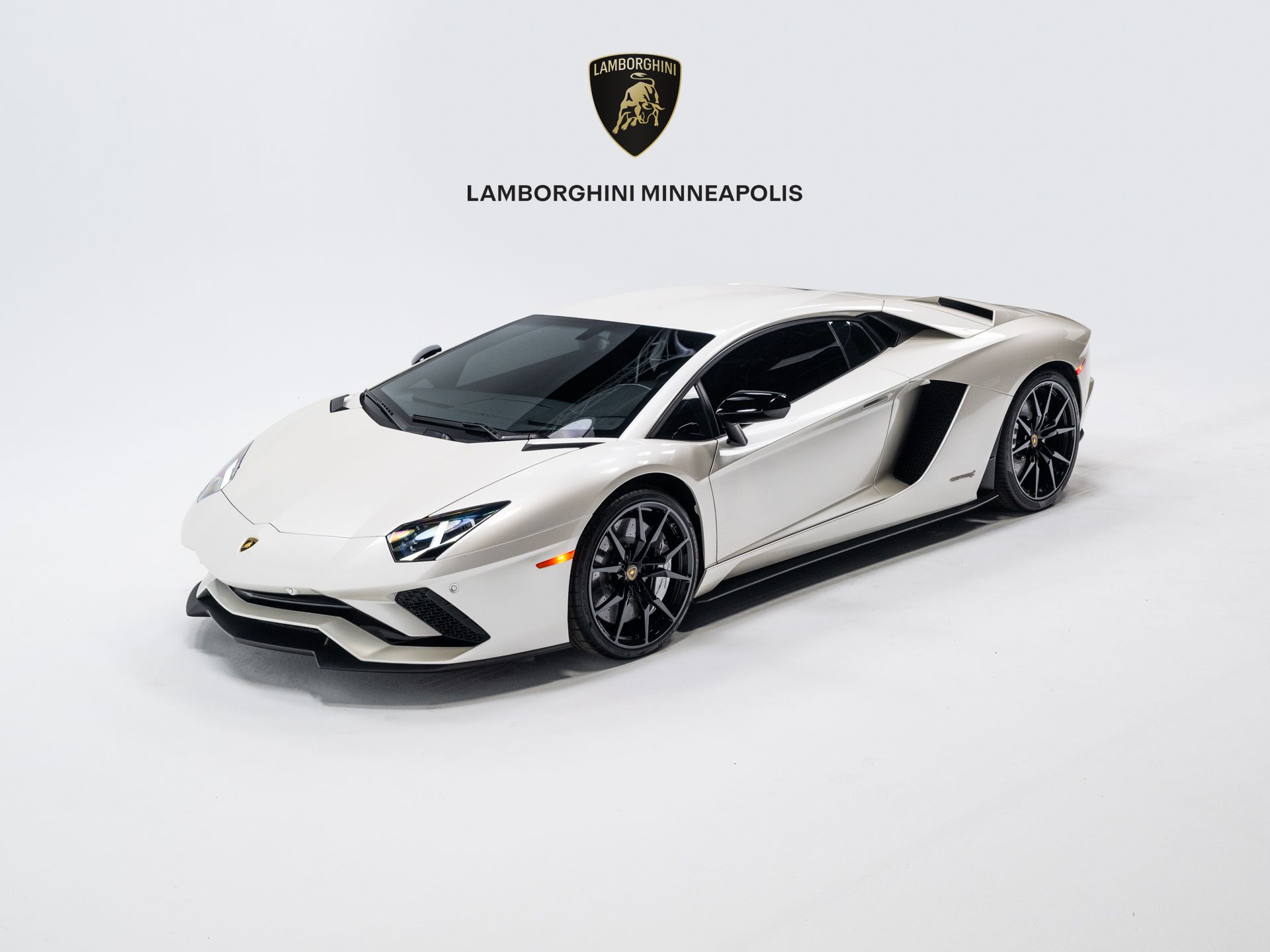 Balloon White 2018 Lamborghini Aventador Coupe All-Wheel Drive 7-Speed Automatic