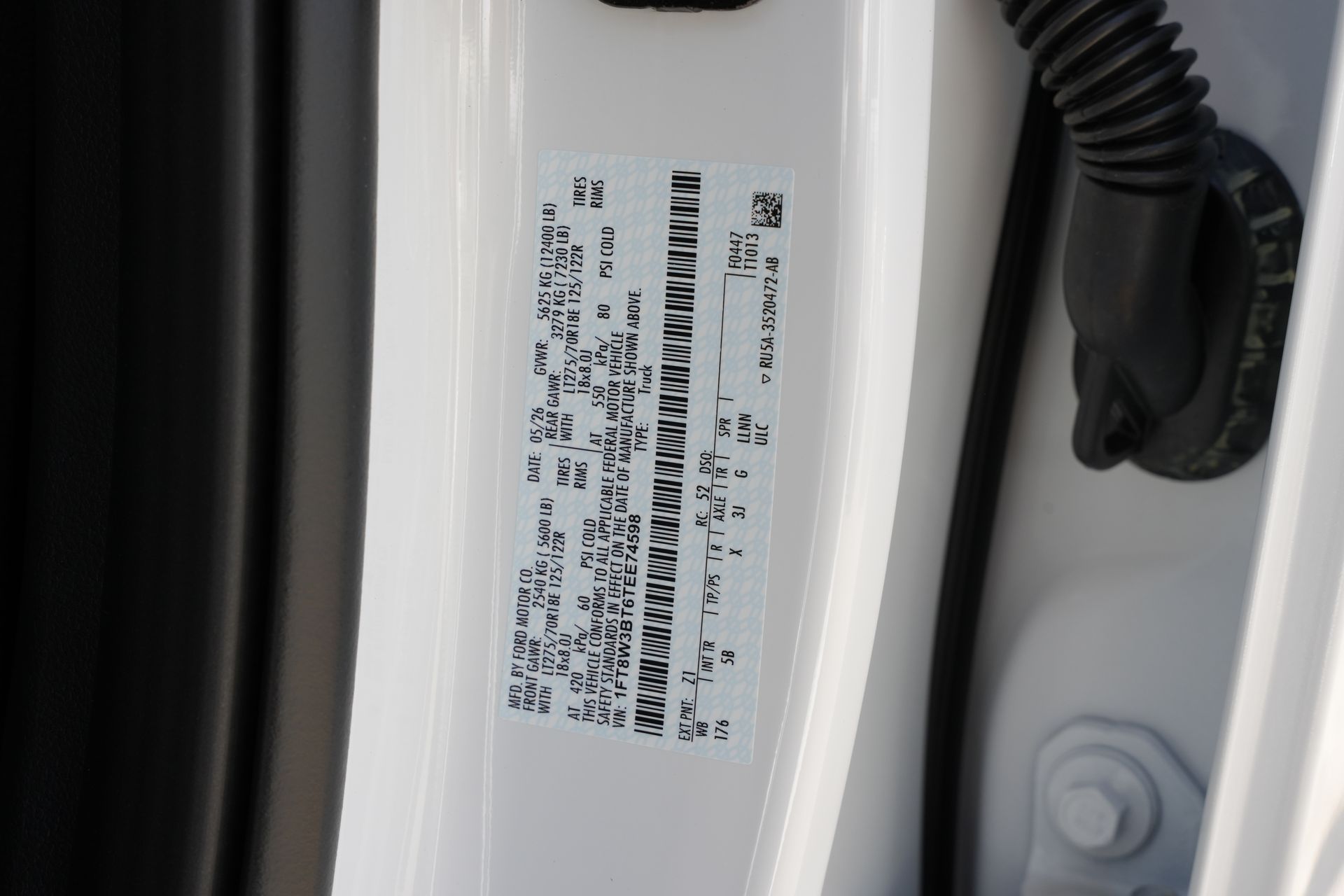 2026 Ford F-350SD Lariat White at Cook Ford