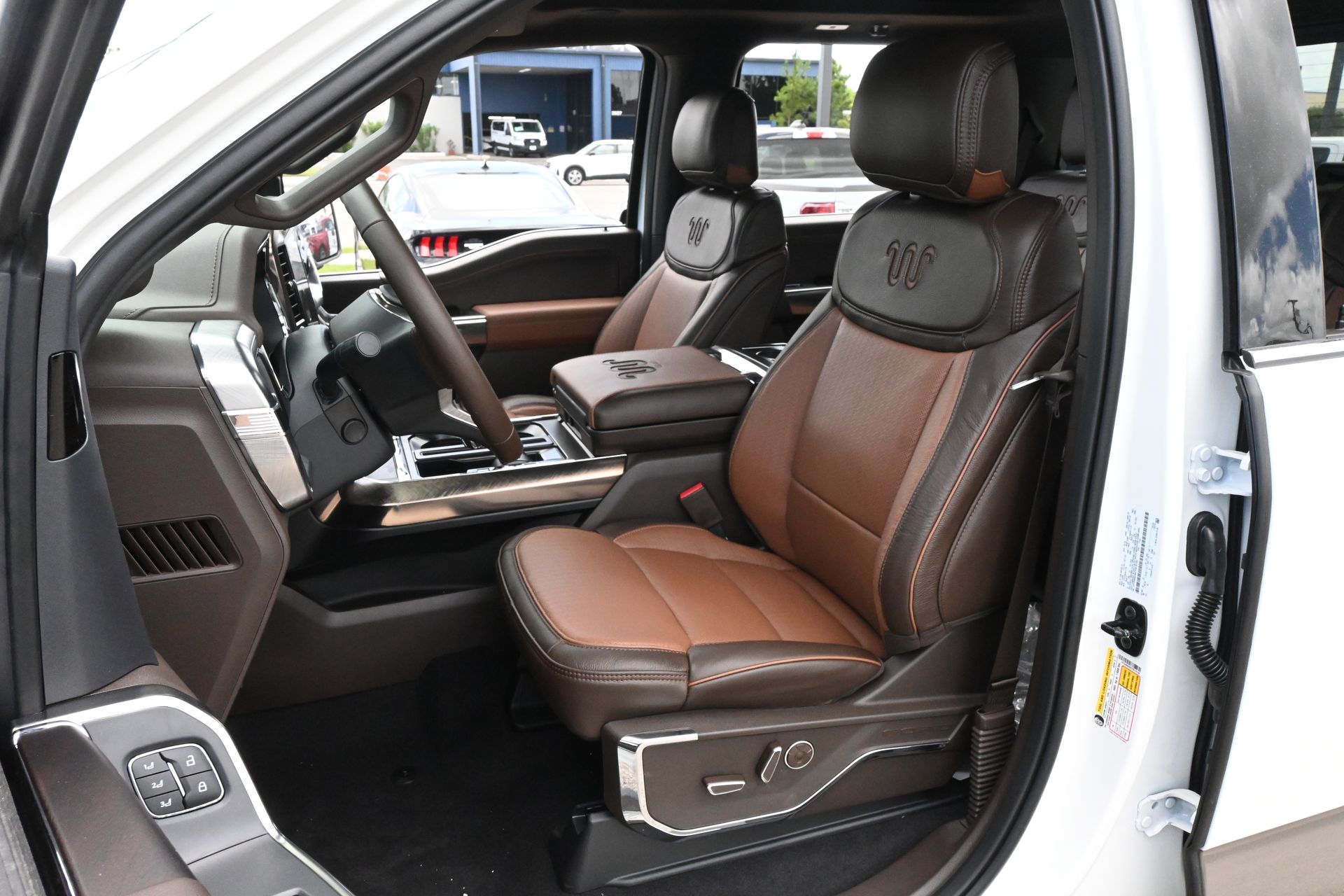 2026 Ford F-150 King Ranch White at Bayway Chrysler Dodge Jeep Ram