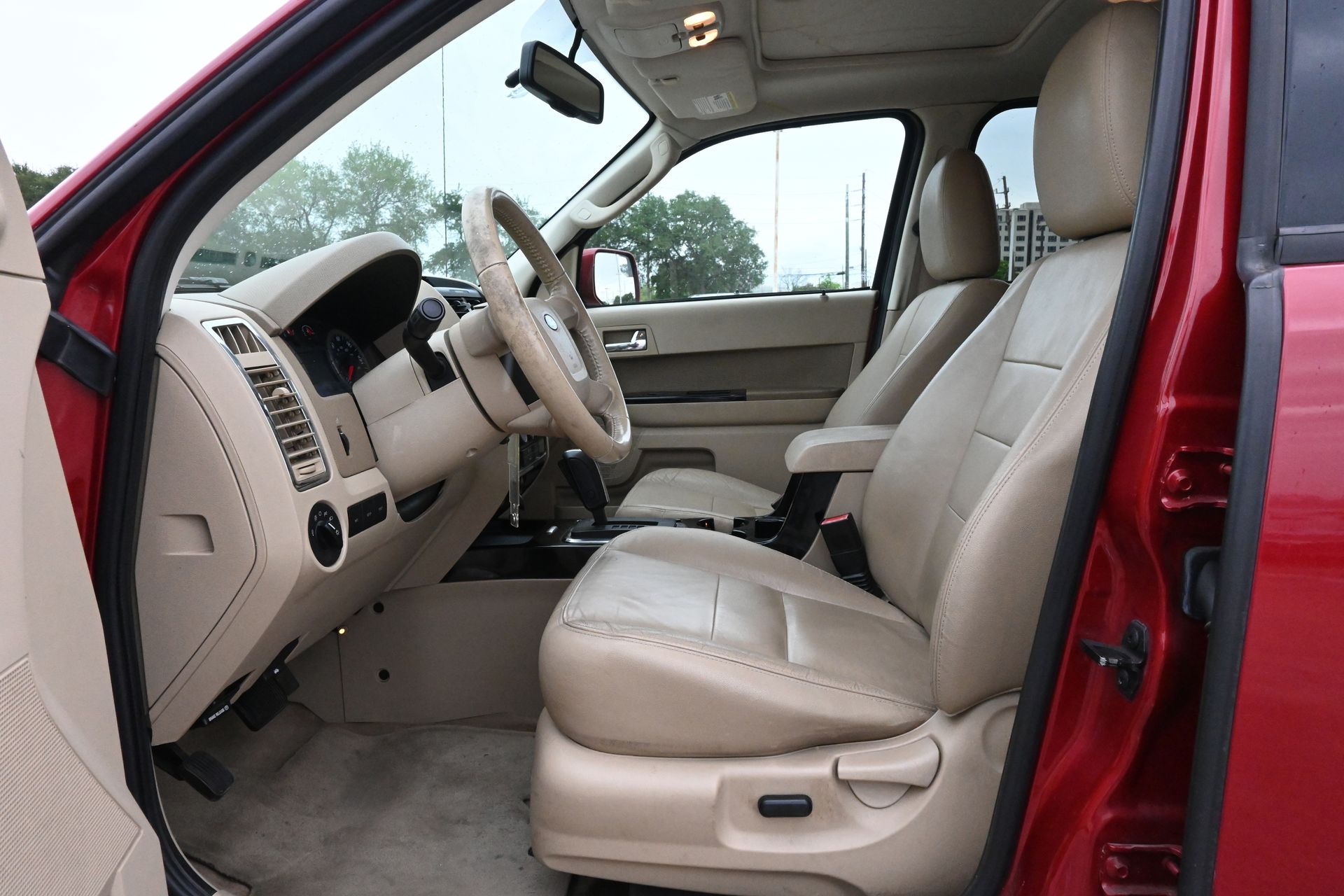 2010 Ford Escape Limited Red at Emmons Autoplex