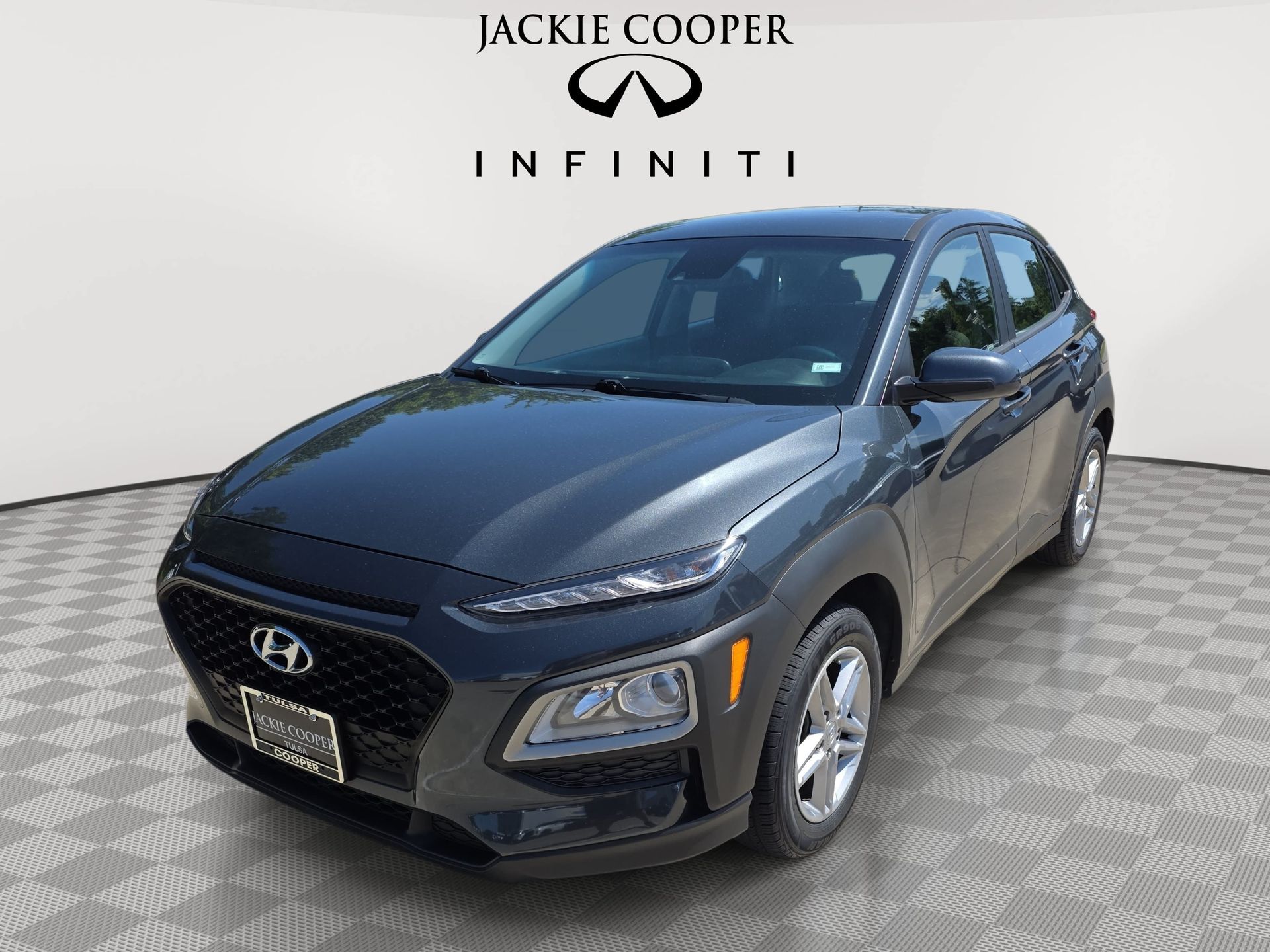 Thunder Gray 2021 Hyundai Kona SUV / Crossover Front-Wheel Drive 6-Speed Automatic