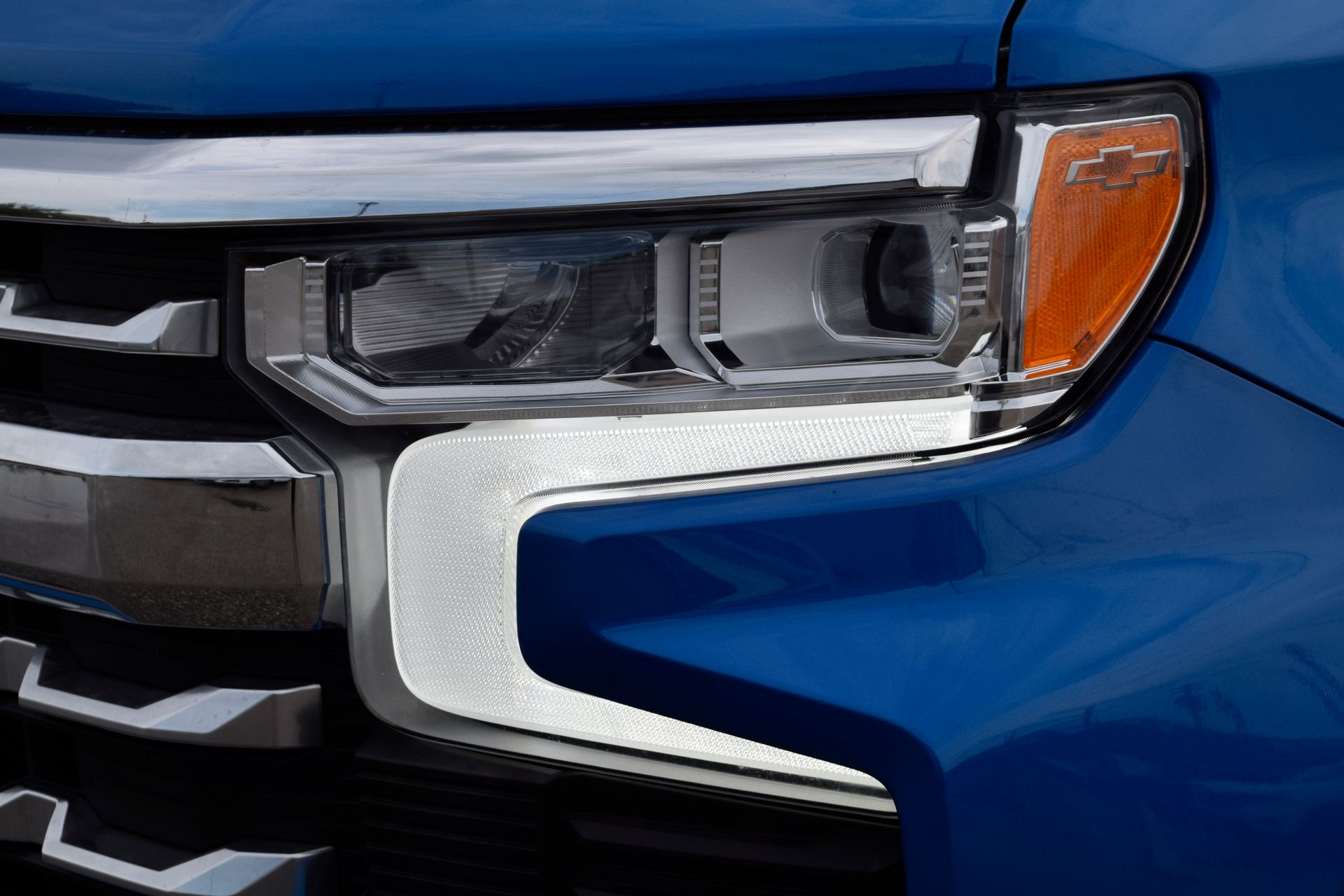 2022 Chevrolet Silverado 1500 LTZ Blue at DeMontrond Gulf Freeway