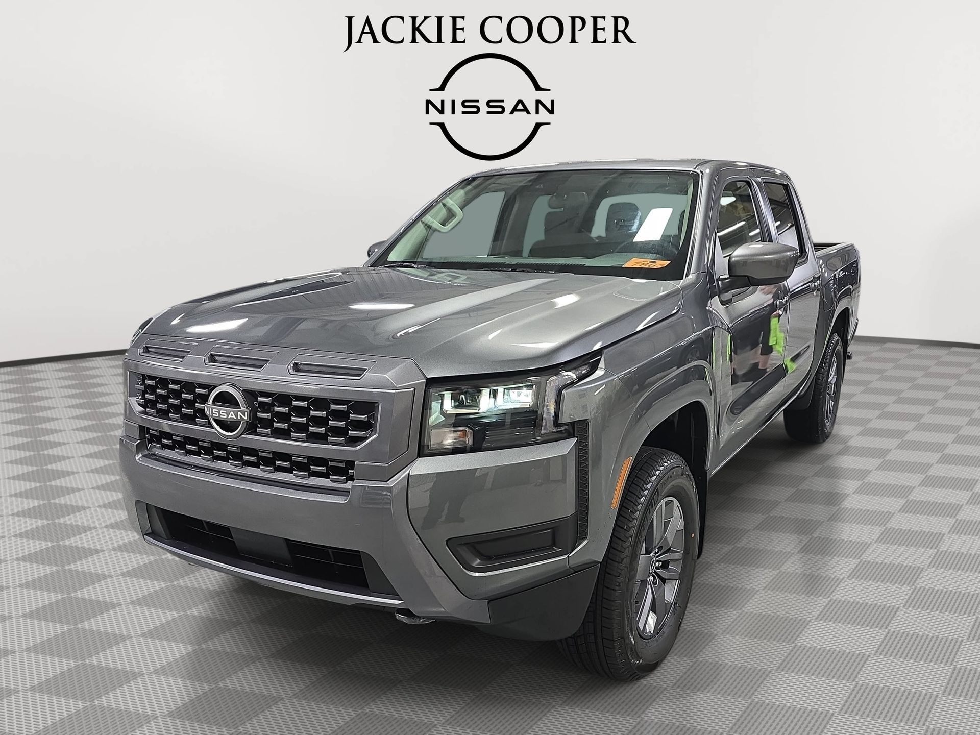 Gray (Gun Metallic) 2026 Nissan Frontier Pickup Truck Four-Wheel Drive 9-Speed Automatic Overdrive