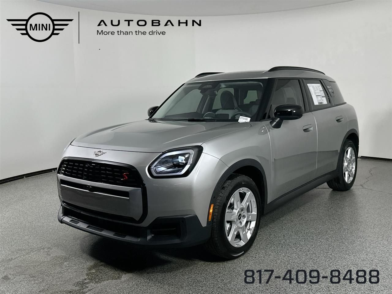 Melting Silver III Metallic 2025 MINI Countryman Cooper S ALL4 SUV / Crossover All-Wheel Drive 7-Speed Automatic