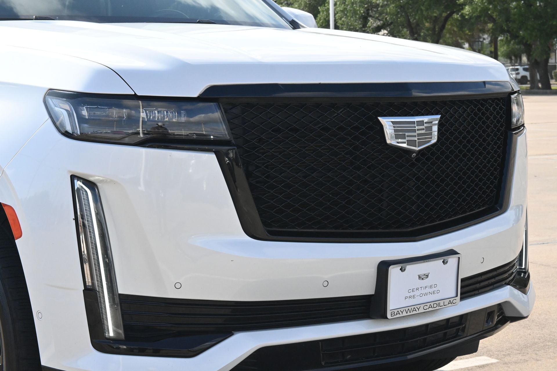 2022 Cadillac Escalade ESV Sport Platinum White at DeMontrond Automotive Group
