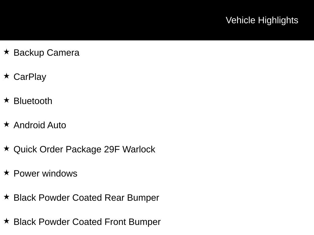 2024 RAM 1500 Classic Warlock