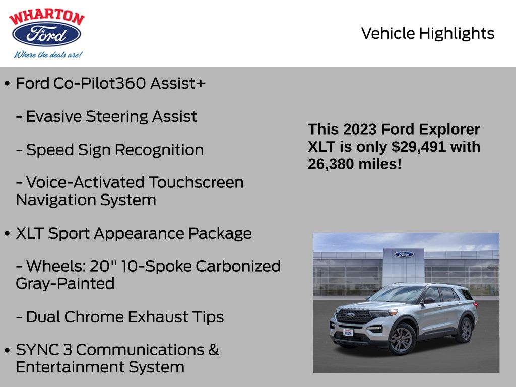 2023 Ford Explorer XLT - 10