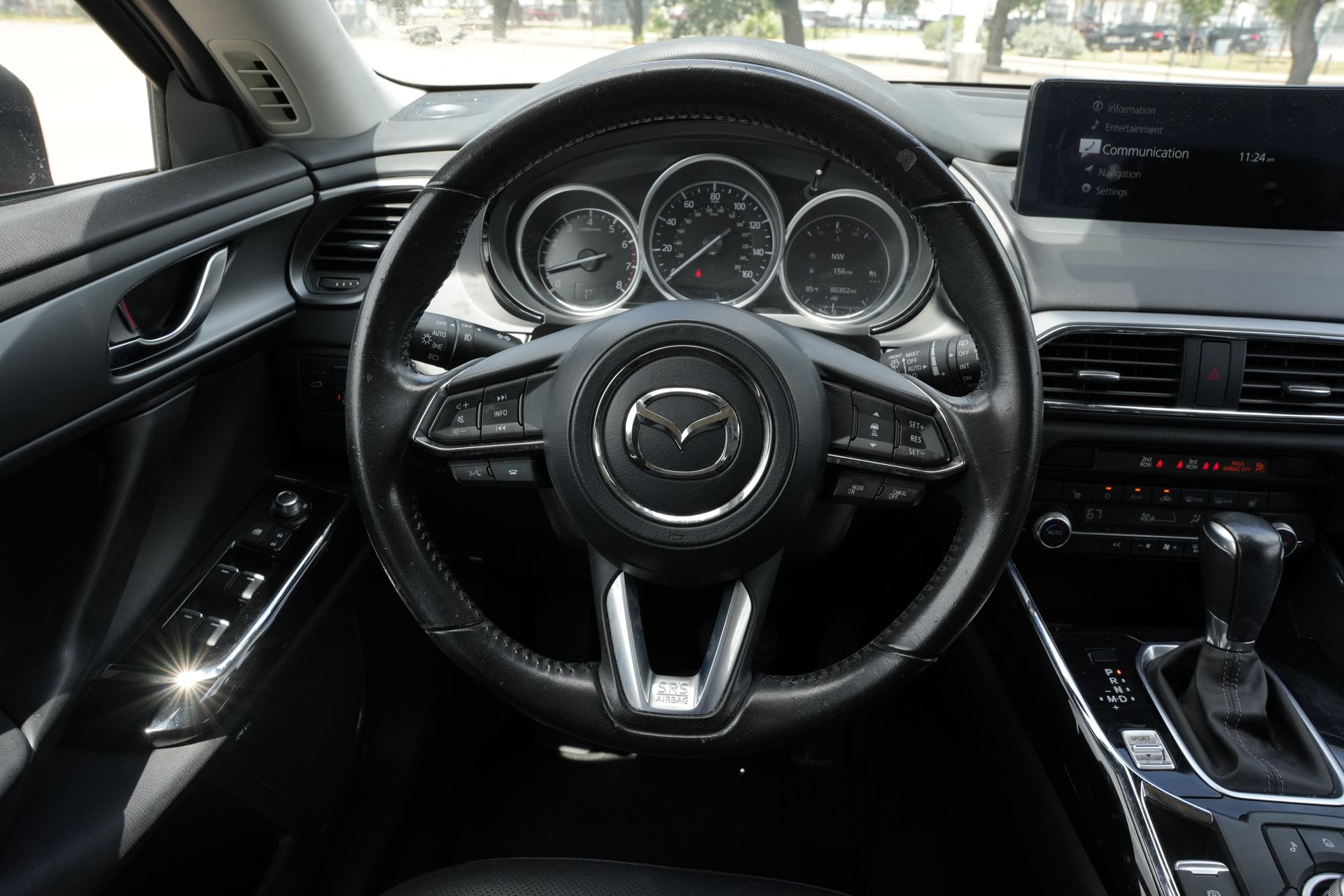 2021 Mazda CX-9 Touring Red at Joe Myers Mazda Kia