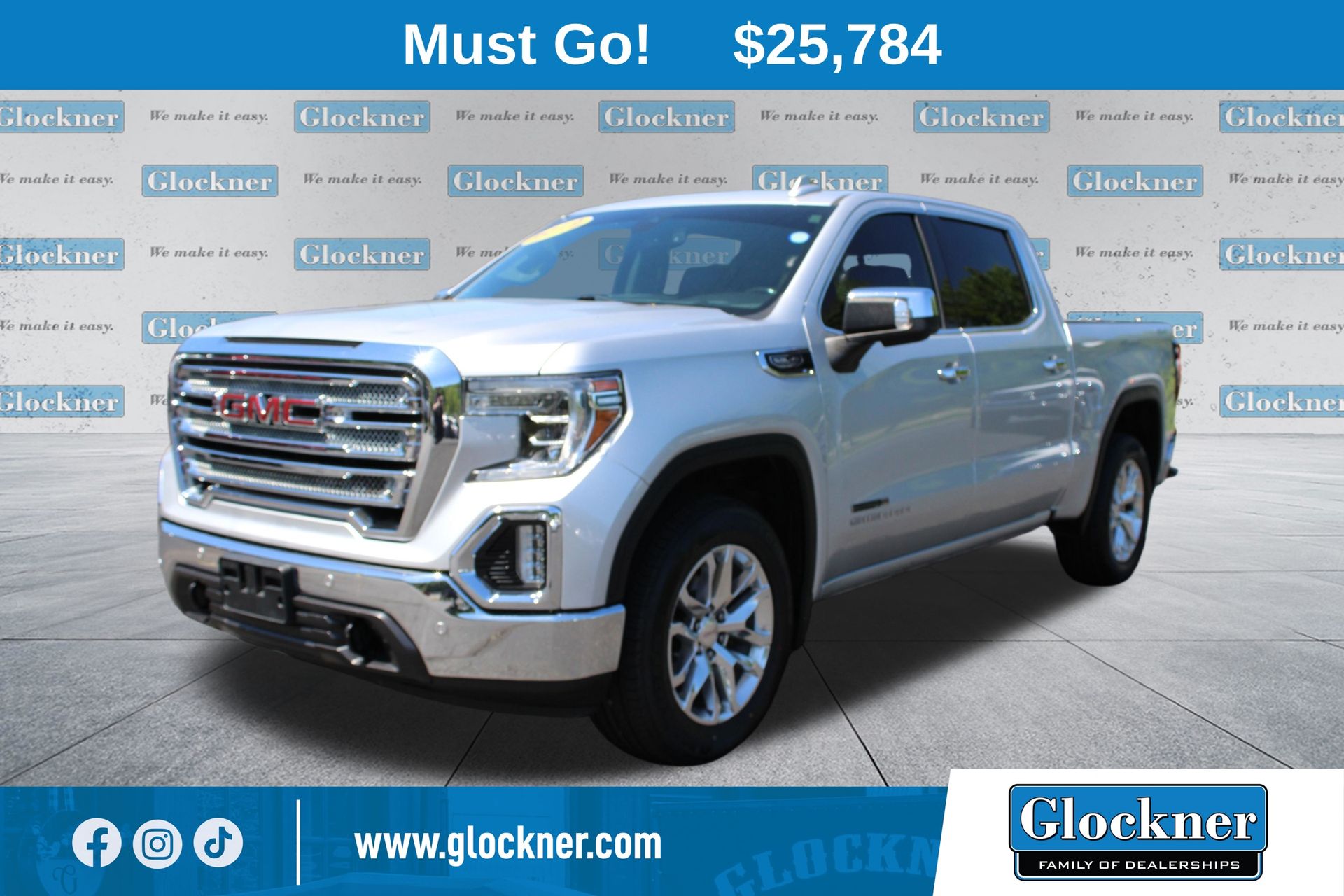 2019 GMC Sierra 1500 SLT Crew Cab 4WD