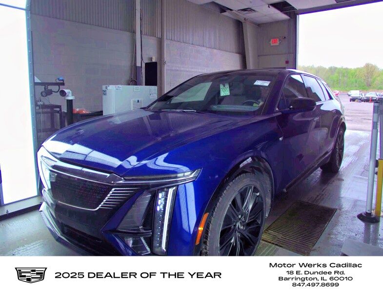 Opulent Blue Metallic 2024 Cadillac LYRIQ Sport 3 AWD SUV / Crossover All-Wheel Drive 1-Speed Automatic