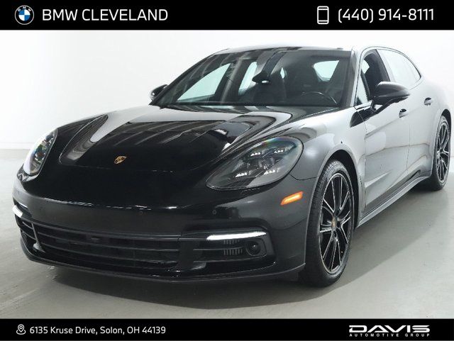 Black 2018 Porsche Panamera 4S Sport Turismo AWD Sedan All-Wheel Drive 8-Speed Automatic